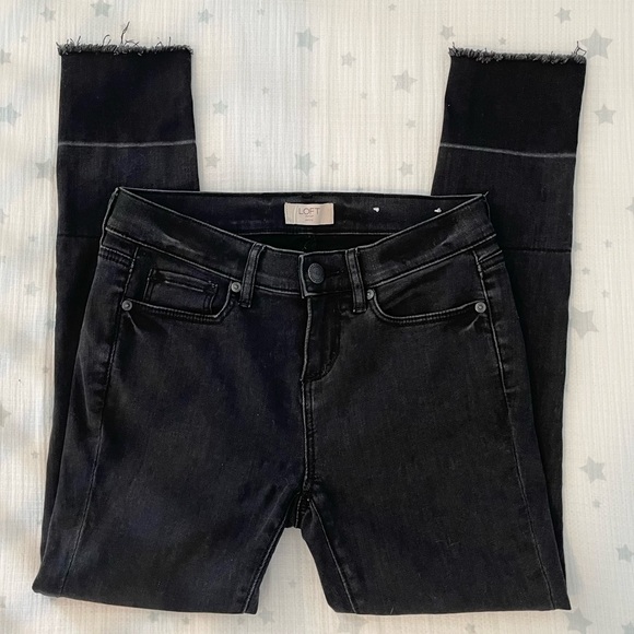 Loft Modern Skinny Ankle - Picture 2 of 8